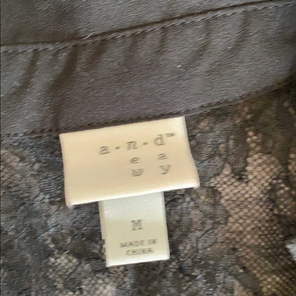Lace button up - Picture 3 of 3